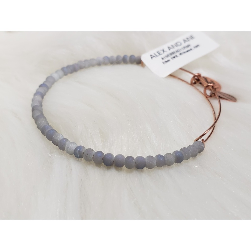 NEW Alex and Ani Bracelet ETHER EWB MILKWEED Rafaelian Rose Gold